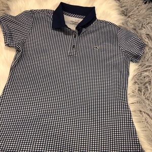 Vineyard Vines Gingham Performance Polo Shirt